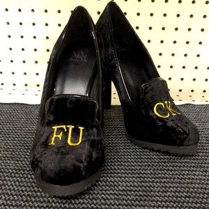 YRU F*CK high heeled shoes size 8